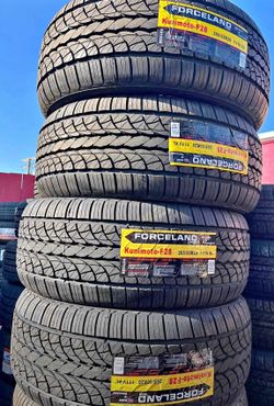 265/50/20 FORCELAND 4 new tires