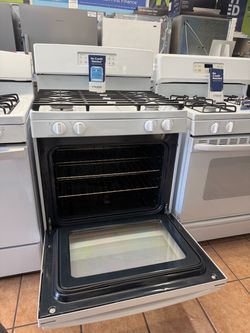 Ge stove white 30”