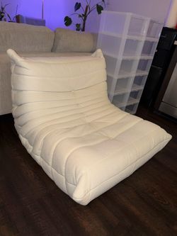 Suede Armless Bean Bag Chair & Lounger By Trule