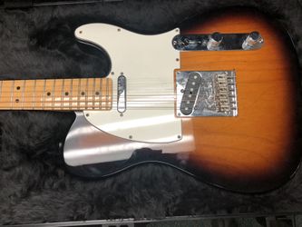 Fender Telecaster Tobacco Burst Made California W/ Fender Case .. Negotiable
