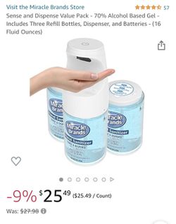 Dispenser Miracle Brand Sanitizer