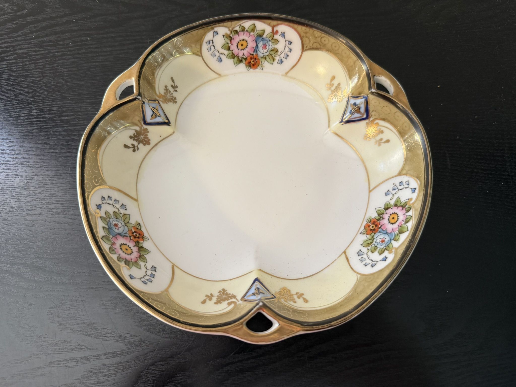 Vintage Noritake Hand Painted Japanese Candy Dish Bowl #326