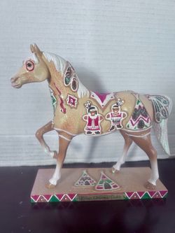 Village Christmas Cookie The Trail of Painted ponies holiday figure