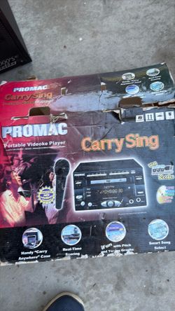 ProMac carry Singh karaoke machine