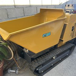 NEW 2025 EGN CONSTRUCTION MODEL EG-X1200 MUD BUGGY POWERED BY 13.5HP GAS ENGINE. TRACK MACHINE WITH 260 DEGREE HYDRAULIC ROTATE AND 90 DEGREE DUMP FUN