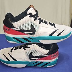 NIKE MENS Ja 1 "Reverse Scratch" FV5957 100 FV5957 100.. size # 10M