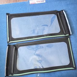 Clear Window Replacement Driver & Passenger Side(18-25 Jeep Wrangler JL 2-Door w/ Soft Top)