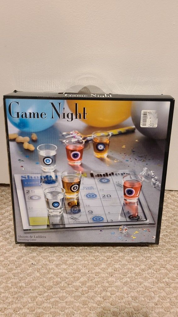 Game Night Shoots & Ladders Drinking Game 