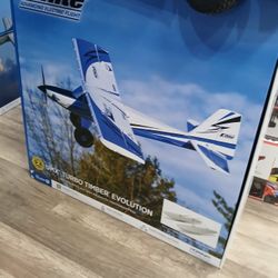 E-flite Turbo Timber Evolution BNF Basic With AS3X And Safe. New Ina Box