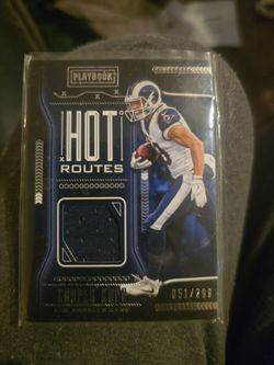 2018 Panini Playbook Cooper Kupp Patch