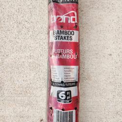 New 6 Feet Pi Bamboo Stakes 