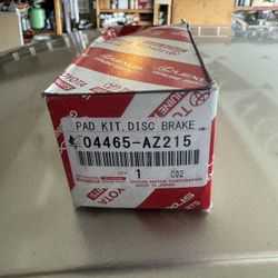 Genuine Toyota Brake Pads 04465-  AZ215