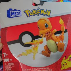 Mega pokemon charmander Lego set