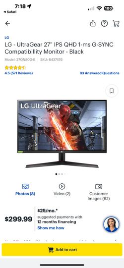 LG Gaming Moniter 