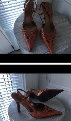 Carlos Santana sling back sandals sz 7