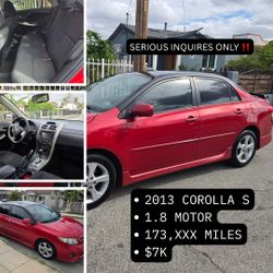 2013 Toyota Corolla