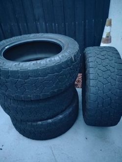4 Used All terrain Tires