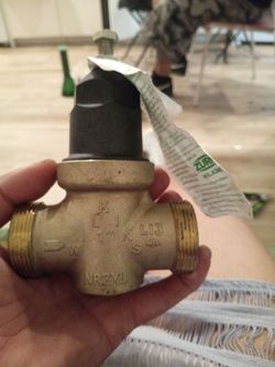 3 Zurn Wilkins 1in pressure reducing valve