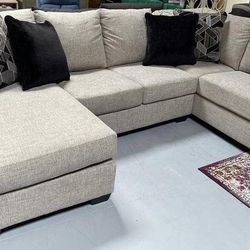 Living Room Nice Double Chaise Sectional 