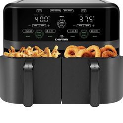 Brand New Chefman TurboFry Dual Air Fryer