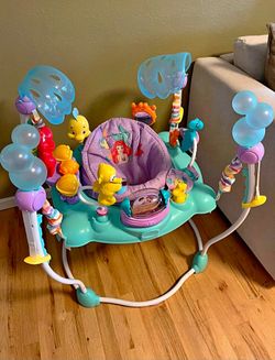 Bright Starts The Little Mermaid Activities Baby Jumper