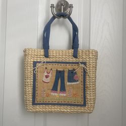 Blue Corn Husk Women’s Purse 