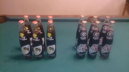 Gt and ga bulldogs championship bottles