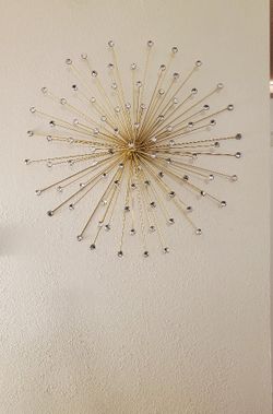 ✨ Gold Starburst Wall Art – Modern Glam Statement Piece ✨