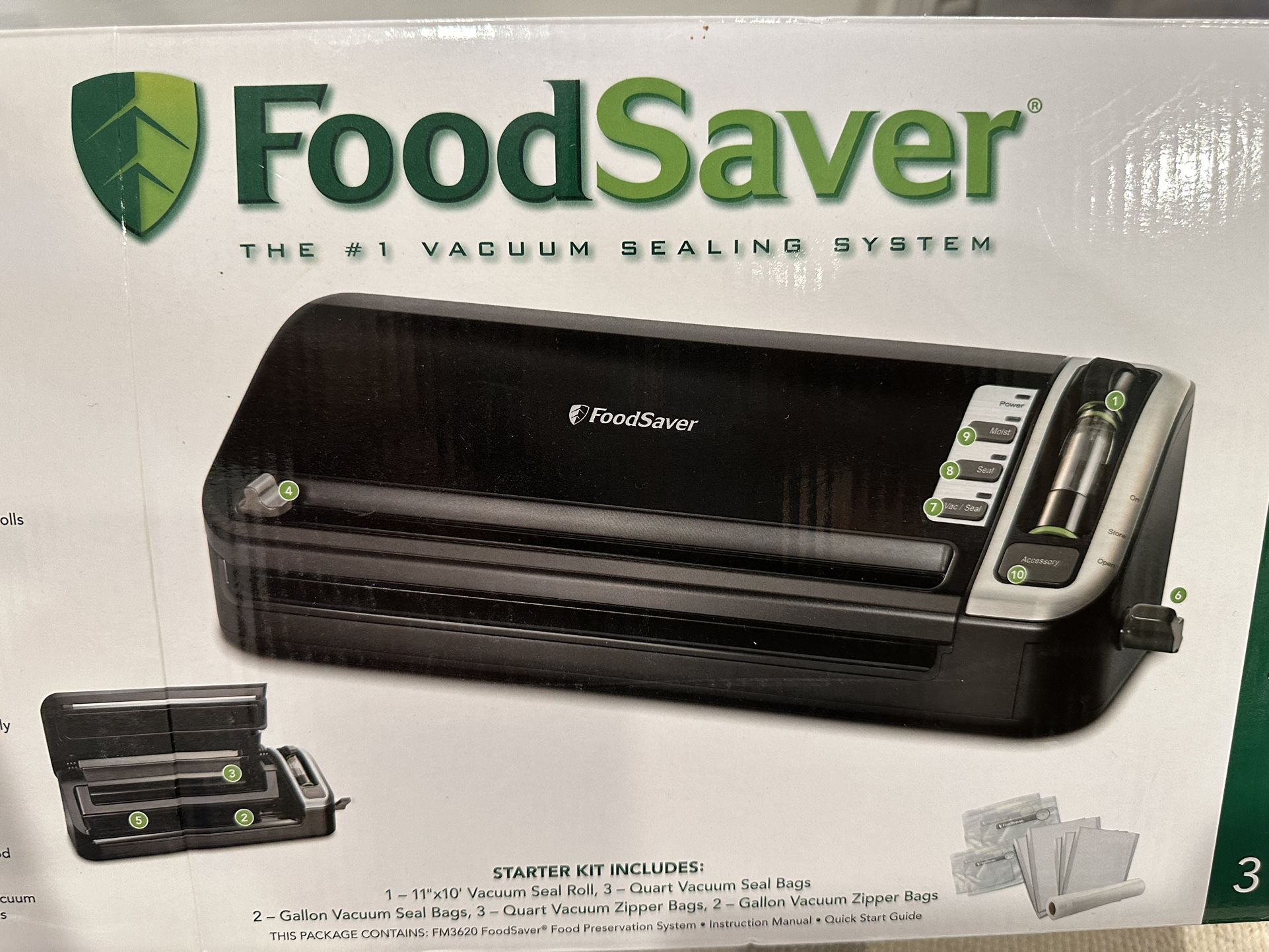 FOODSAVER Vacuum Sealer Machine - Preserve Food!