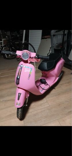 Barbie electric scooter