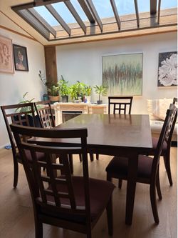 6 Seat Dining Set | Real Wood