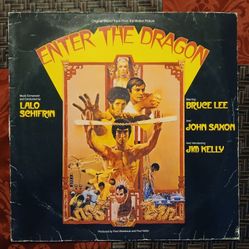 Enter The Dragon Soundtrack LP