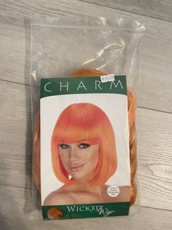 Brand New Orange Wig Never Worn