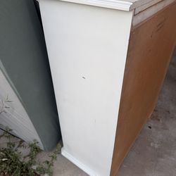 Tall 6-Drawer Dresser / Chest of Drawers, Upholstered Bed Frame Headboard & Footboard, Mattress