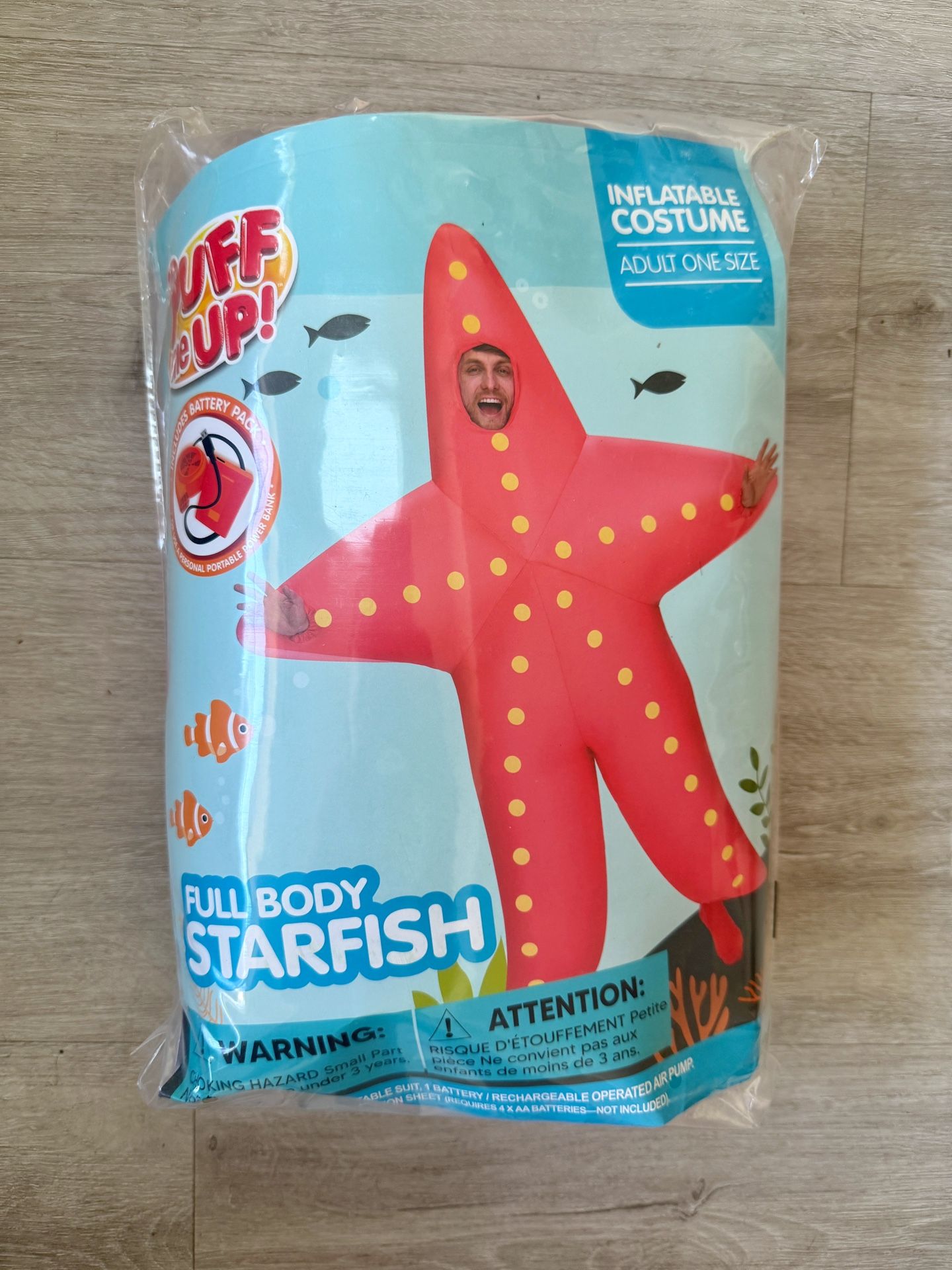 Patrick Star Starfish Costume