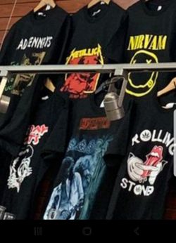 Buying all old band tshirts!