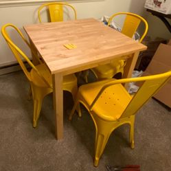 Wood Kitchen Table $50