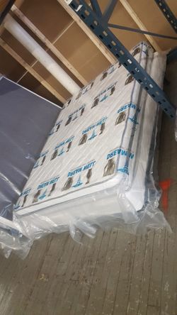 Brand new orthopedic queen mattress set