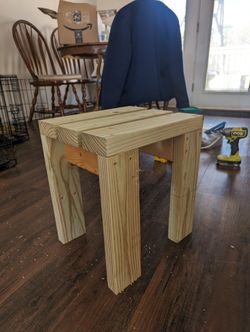 Handmade Wooden Stool