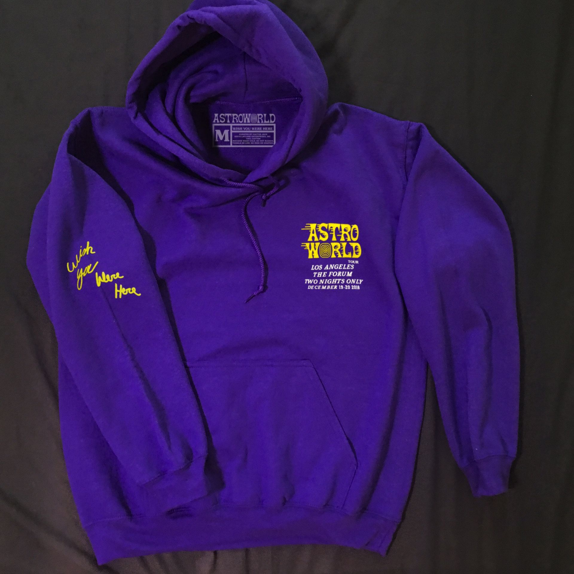 Astroworld purple hotsell hoodie
