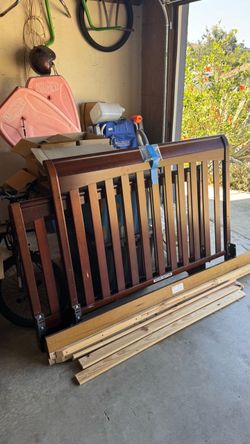 Full Size Wood Kids Bed