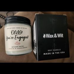 Engagement Candle