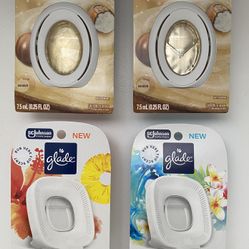 Febreze or Glade small space air freshener