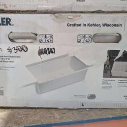 Kohler 33in Cast Iron Kitchen Sink