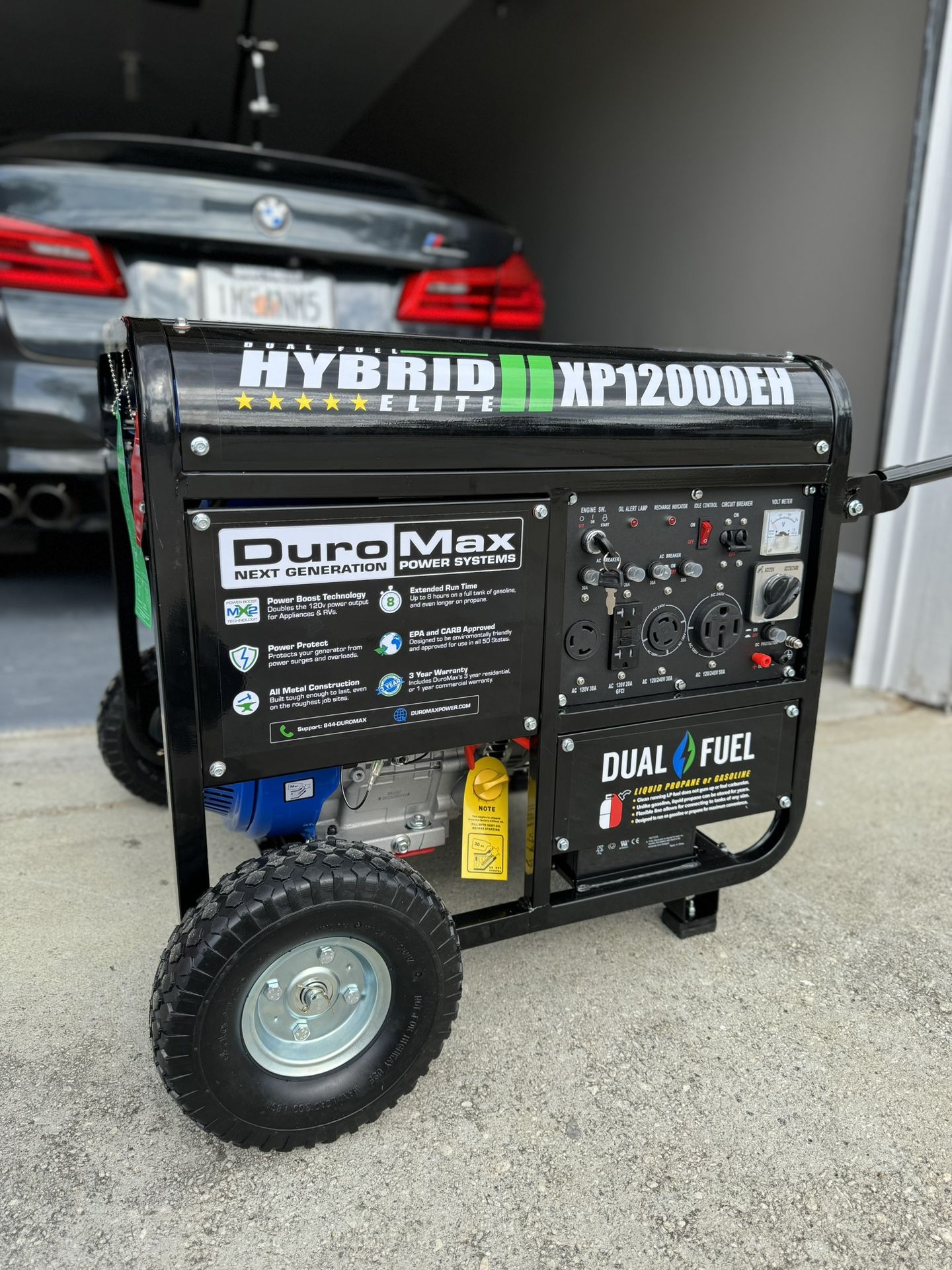 Duro Max 12,000 Dual Fuel