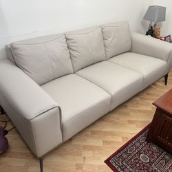 Leather Couch and Love Seat