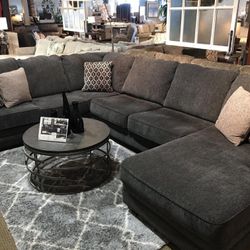 Tracling Slate RAF Sectional / couch /Living room set 