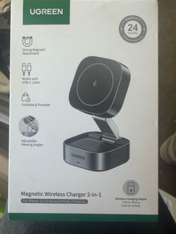 2 in 1 wireless charger