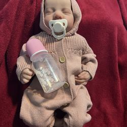 sleeping reborn doll