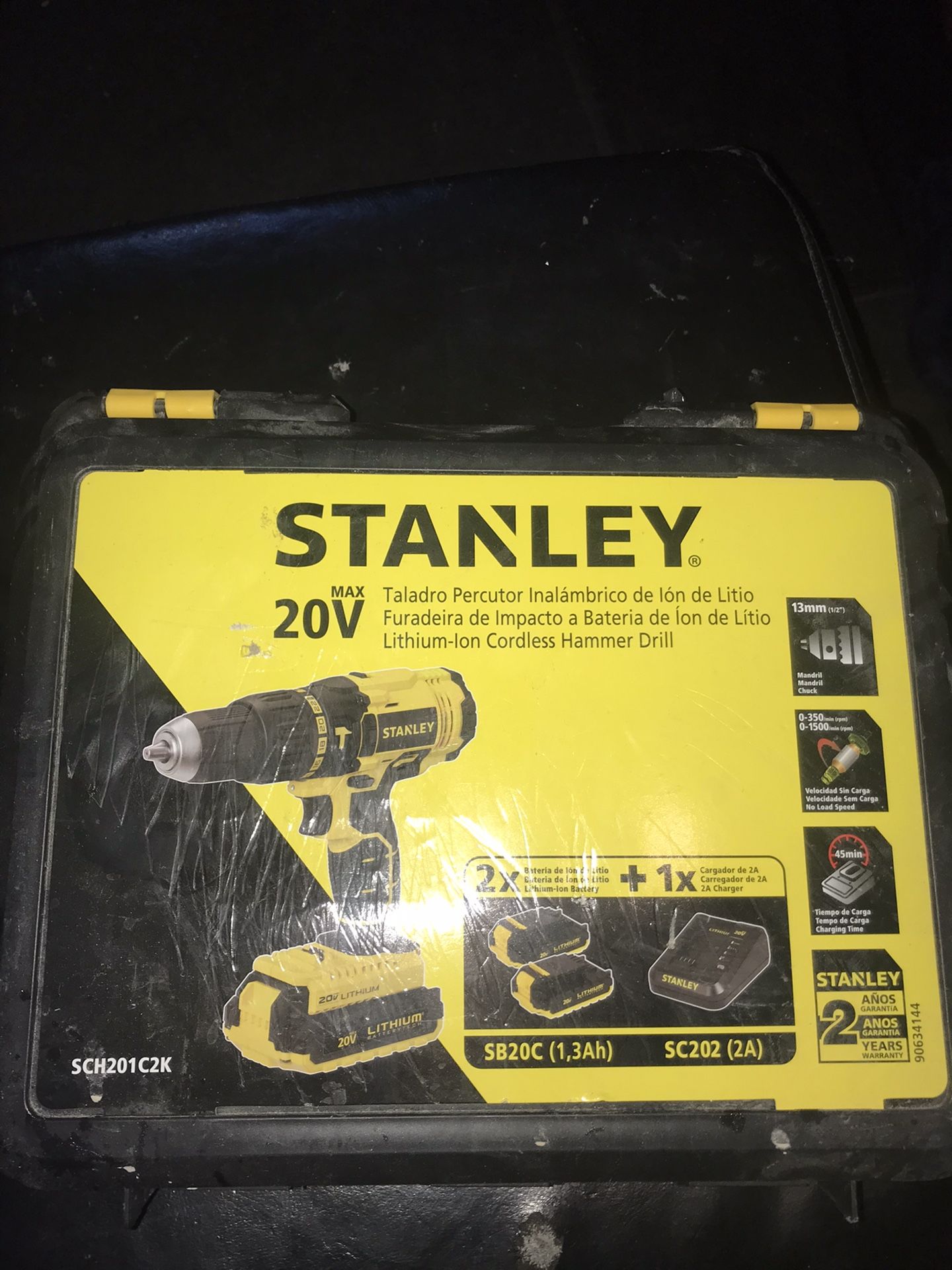 Stanley 20volt Drill